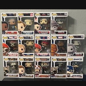 Funko Pope from movies, sports players and tv shows!